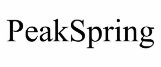 PEAKSPRING