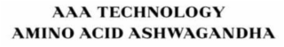 AAA TECHNOLOGY AMINO ACID ASHWAGANDHA