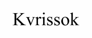 KVRISSOK