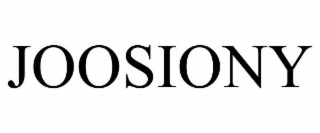 JOOSIONY