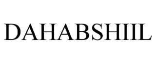 DAHABSHIIL