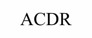 ACDR
