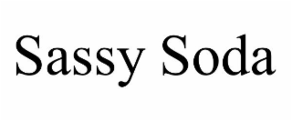 SASSY SODA