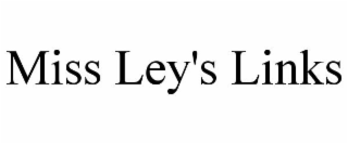 MISS LEY'S LINKS