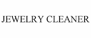 JEWELRY CLEANER
