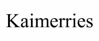 KAIMERRIES