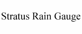 STRATUS RAIN GAUGE