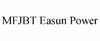 MFJBT EASUN POWER