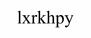 LXRKHPY