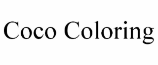 COCO COLORING