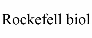 ROCKEFELL BIOL