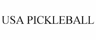 USA PICKLEBALL