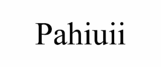 PAHIUII