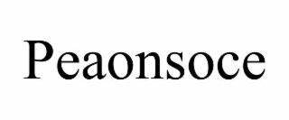 PEAONSOCE