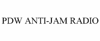 PDW ANTI-JAM RADIO