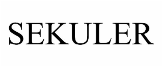 SEKULER