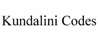 KUNDALINI CODES