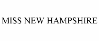 MISS NEW HAMPSHIRE