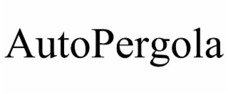 AUTOPERGOLA