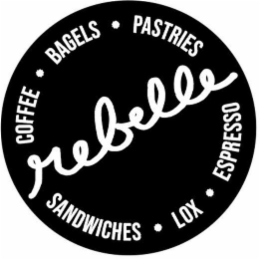 REBELLE COFFEE BAGELS PASTRIES SANDWICHES LOX ESPRESSO