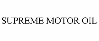 SUPREME MOTOR OIL