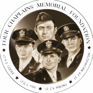 LT. J.P. WASHINGTON LT. G.L. FOX LT. C.V. POLING LT. A.D COODE FOUR CHAPLAINS MEMORIAL FOUNDATION