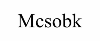 MCSOBK