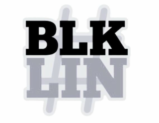 BLK LIN AND A HASHTAG SYMBOL