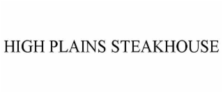 HIGH PLAINS STEAKHOUSE