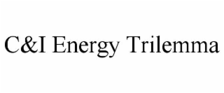 C&I ENERGY TRILEMMA