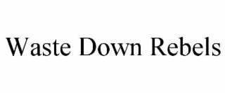 WASTE DOWN REBELS