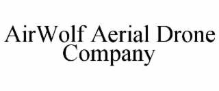 AIRWOLF AERIAL DRONE COMPANY