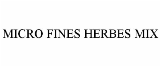 MICRO FINES HERBES MIX