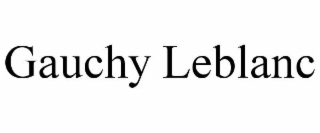GAUCHY LEBLANC