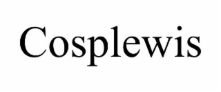 COSPLEWIS