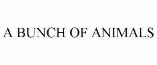 A BUNCH OF ANIMALS