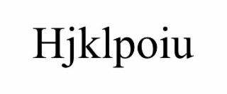 HJKLPOIU