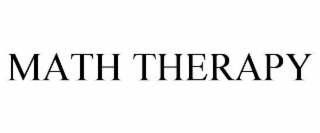 MATH THERAPY