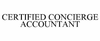 CERTIFIED CONCIERGE ACCOUNTANT