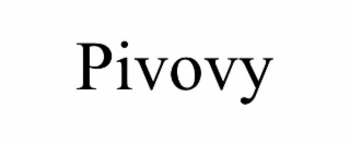 PIVOVY