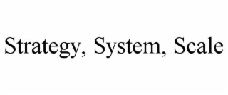 STRATEGY, SYSTEM, SCALE