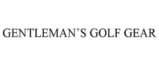 GENTLEMAN’S GOLF GEAR