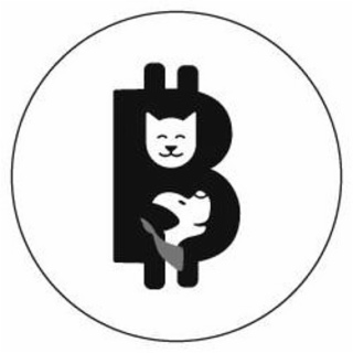 STYLIZED LETTER B WITH A PET HEAD IN UPPER B AND PET HEAD WITH BANDANA IN LOWER B AND TWO PARALLEL LINES BEHIND THE B EXTENDING ABOVE AND BELOW THE B TO CREATE STYLZED IMAGE OF A DOLLAR SIGN