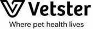 VETSTER WHERE PET HEALTH LIVES