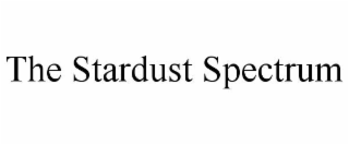 THE STARDUST SPECTRUM