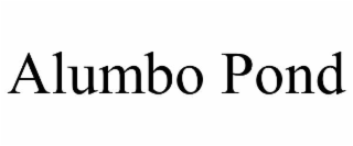 ALUMBO POND