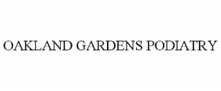 OAKLAND GARDENS PODIATRY