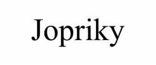 JOPRIKY