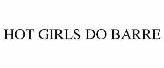 HOT GIRLS DO BARRE