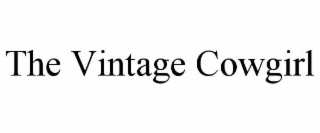 THE VINTAGE COWGIRL
